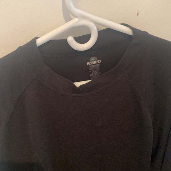 Sharp Black Polartech Longsleeve black Shirt Red Head SZ 2XL - Picture 2 of 6